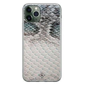 Casimoda iPhone 11 Pro siliconen hoesje - Oh my snake