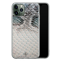 Casimoda iPhone 11 Pro siliconen hoesje - Oh my snake