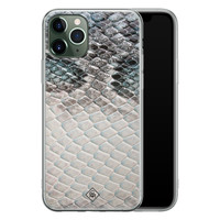 Casimoda iPhone 11 Pro Max siliconen hoesje - Oh my snake