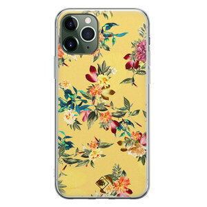 Casimoda iPhone 11 Pro Max siliconen hoesje - Floral days