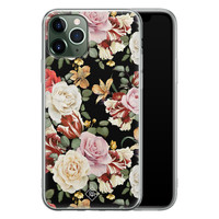 Casimoda iPhone 11 Pro Max siliconen hoesje - Flowerpower