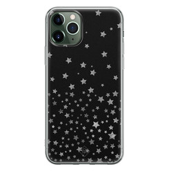 Casimoda iPhone 11 Pro Max siliconen hoesje - Falling stars