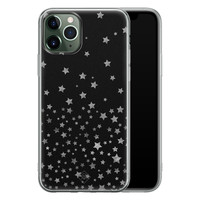 Casimoda iPhone 11 Pro Max siliconen hoesje - Falling stars