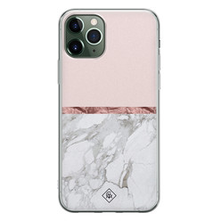 Casimoda iPhone 11 Pro Max siliconen hoesje - Rose all day