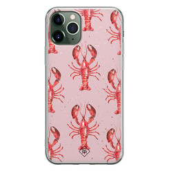 Casimoda iPhone 11 Pro Max siliconen hoesje - Lobster all the way