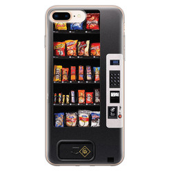 Casimoda iPhone 8 Plus/7 Plus siliconen hoesje - Snoepautomaat