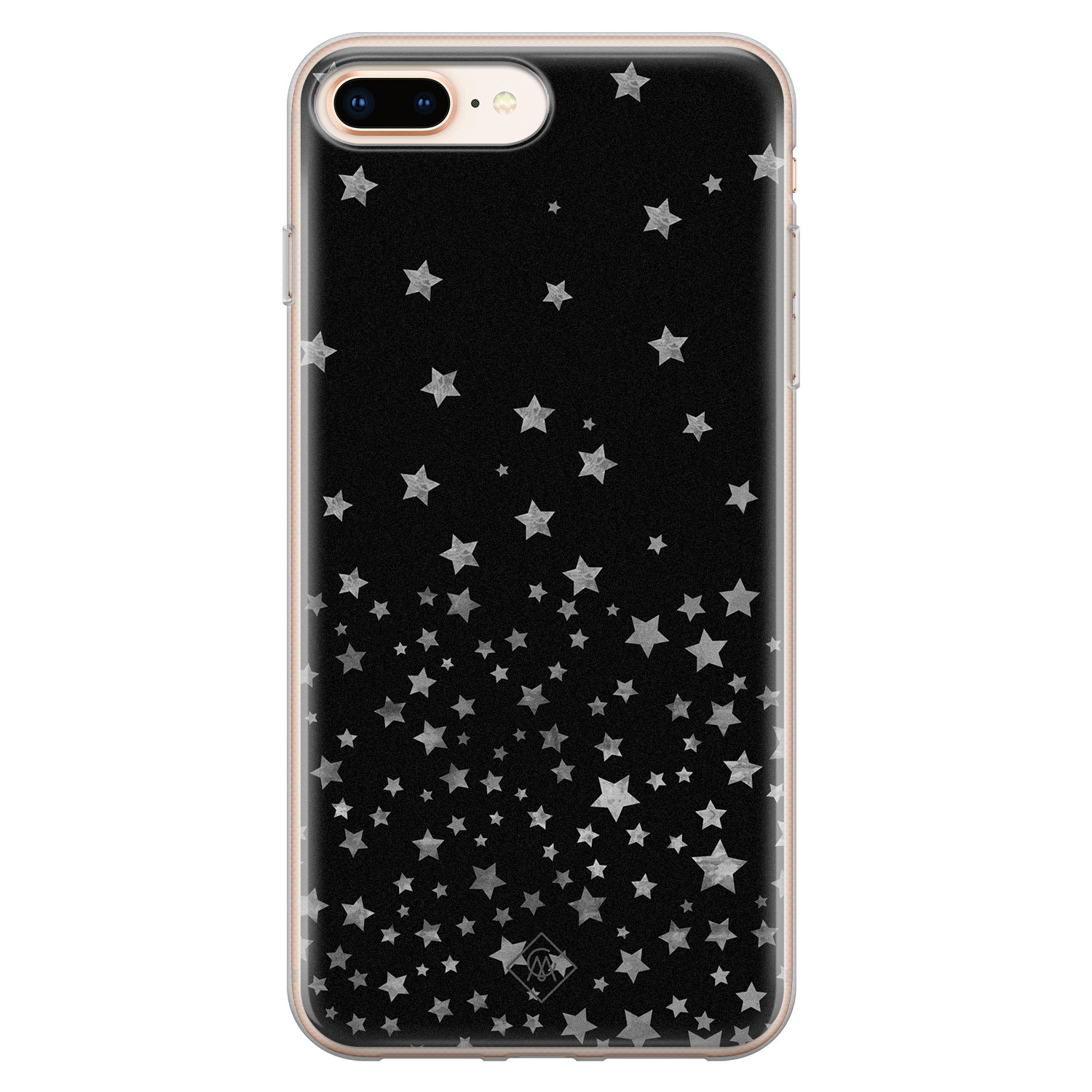 iPhone 8 Plus 7 Plus siliconen hoesje Falling stars