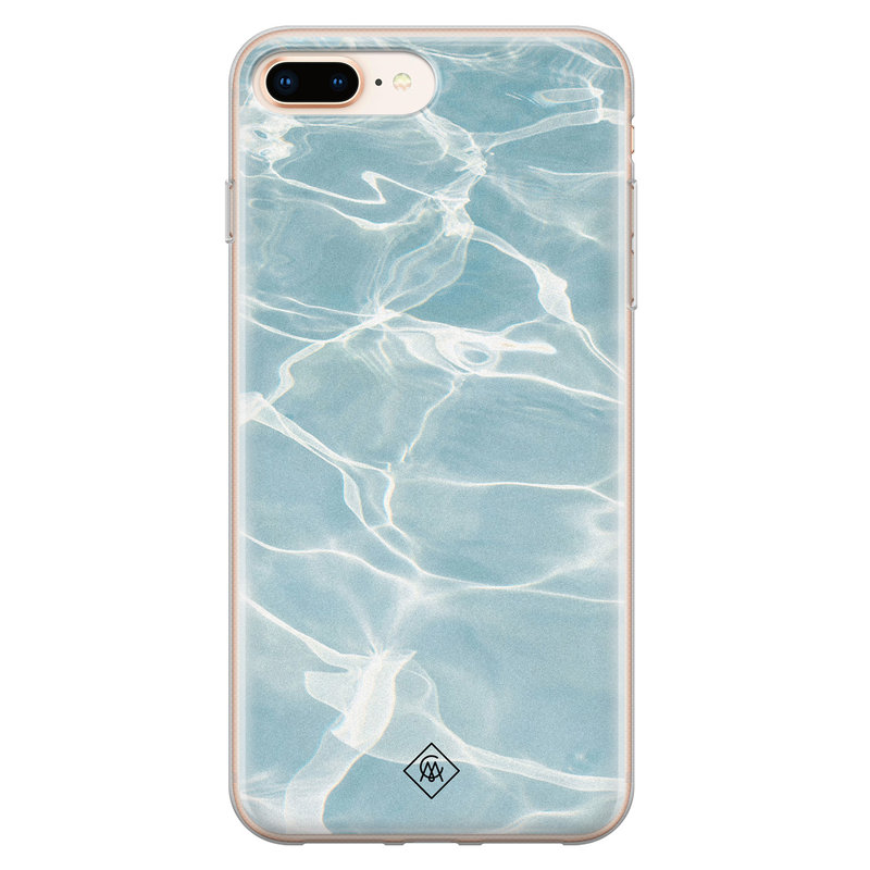 Casimoda iPhone 8 Plus/7 Plus siliconen hoesje - Oceaan