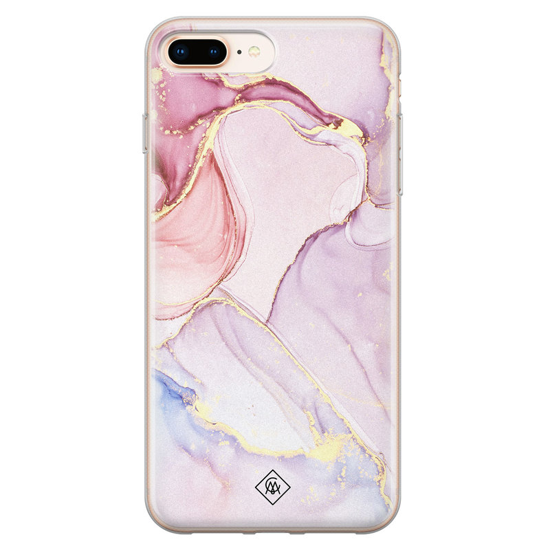 Casimoda iPhone 8 Plus/7 Plus siliconen hoesje - Purple sky