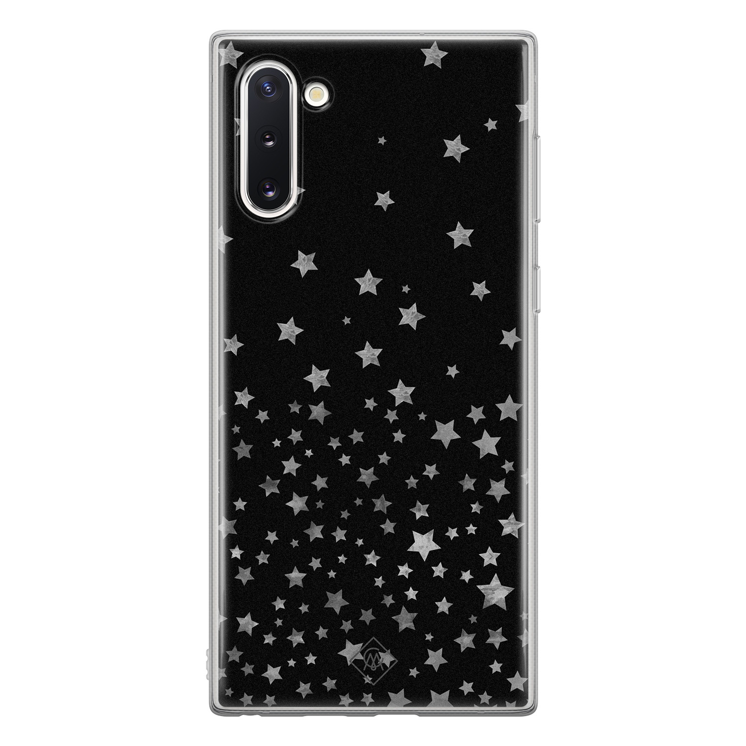 Samsung Galaxy Note 10 siliconen hoesje Falling stars