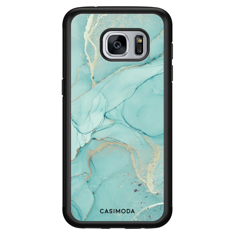 Casimoda Samsung Galaxy S7 hoesje - Touch of mint