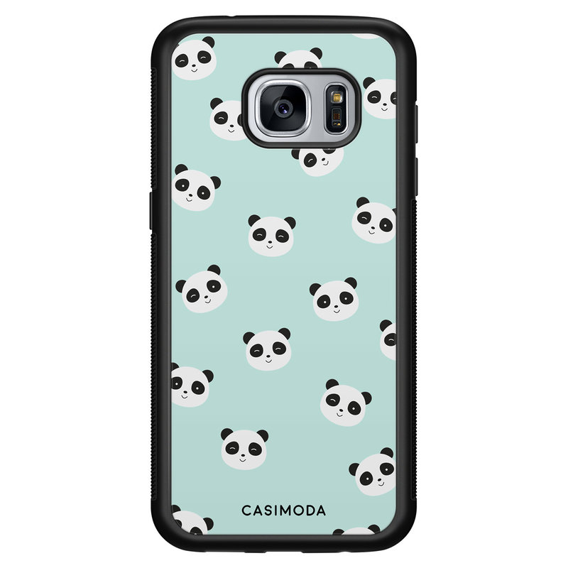 Casimoda Samsung Galaxy S7 hoesje - Panda print