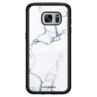 Casimoda Samsung Galaxy S7 hoesje - Marmer grijs