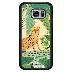 Casimoda Samsung Galaxy S7 hoesje - Jungle luipaard