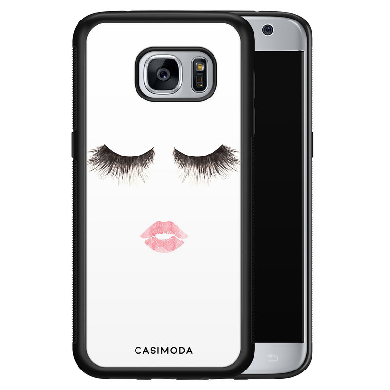 Casimoda Samsung Galaxy S7 hoesje - Kiss wink