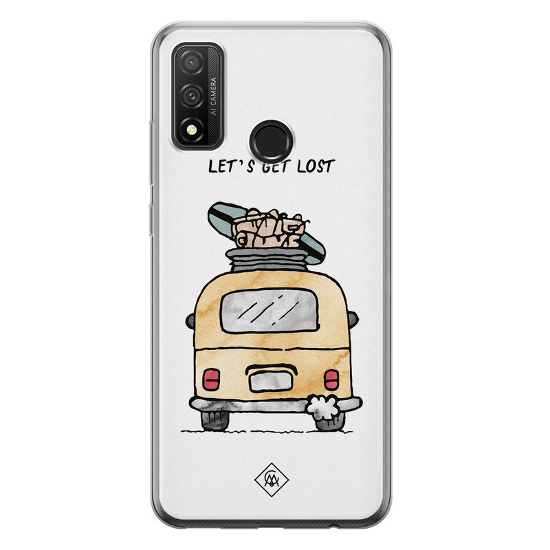 Casimoda Huawei P Smart 2020 siliconen hoesje - Let's get lost