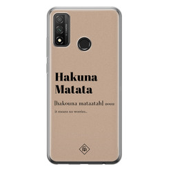 Casimoda Huawei P Smart 2020 siliconen hoesje - Hakuna matata