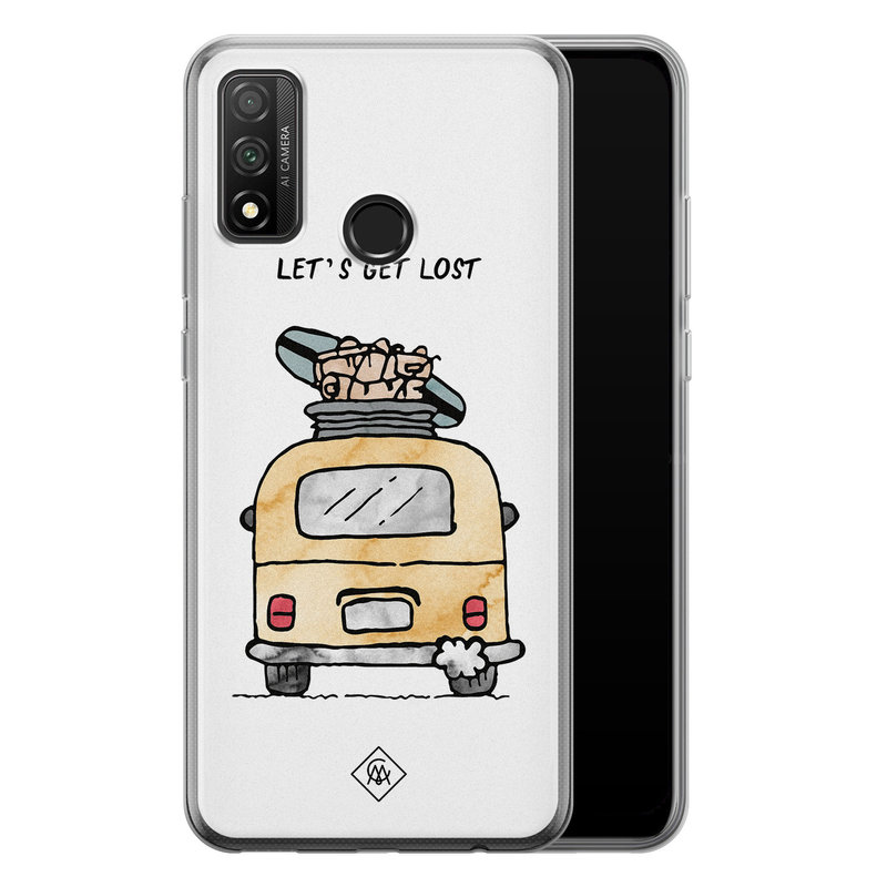 Casimoda Huawei P Smart 2020 siliconen hoesje - Let's get lost