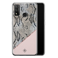 Casimoda Huawei P Smart 2020 siliconen hoesje - Snake print