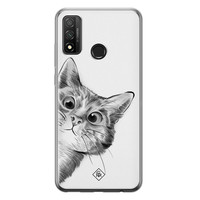 Casimoda Huawei P Smart 2020 siliconen hoesje - Peekaboo