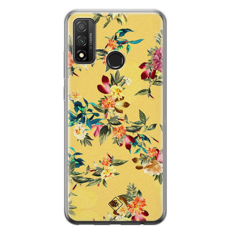 Casimoda Huawei P Smart 2020 siliconen hoesje - Floral days