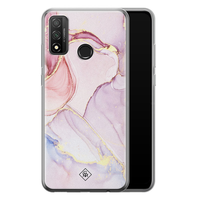 Casimoda Huawei P Smart 2020 siliconen hoesje - Purple sky