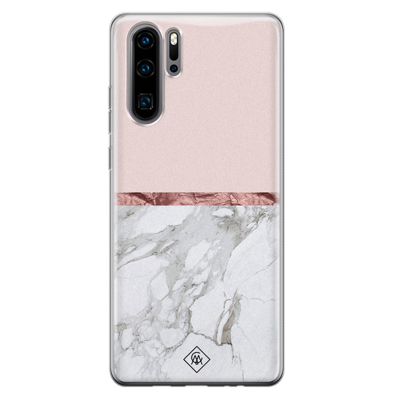 Casimoda Huawei P30 Pro siliconen telefoonhoesje - Rose all day