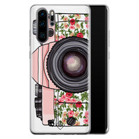 Casimoda Huawei P30 Pro siliconen telefoonhoesje - Hippie camera