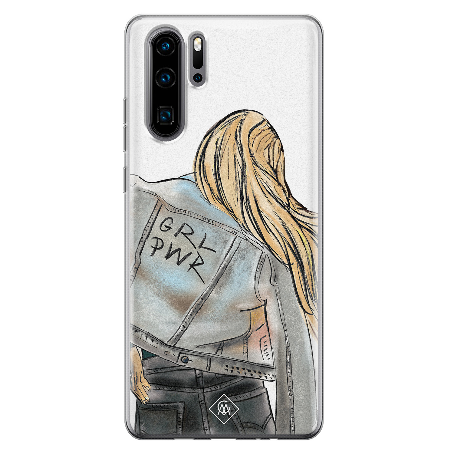 Huawei P30 Pro siliconen hoesje - GRL PWR