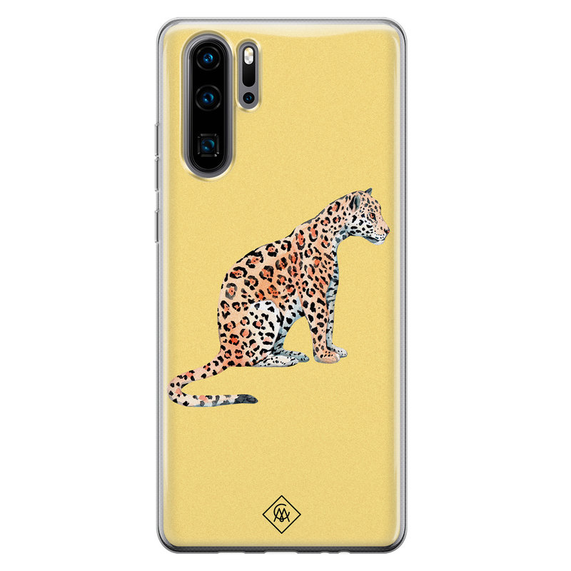 Casimoda Huawei P30 Pro siliconen hoesje - Leo wild