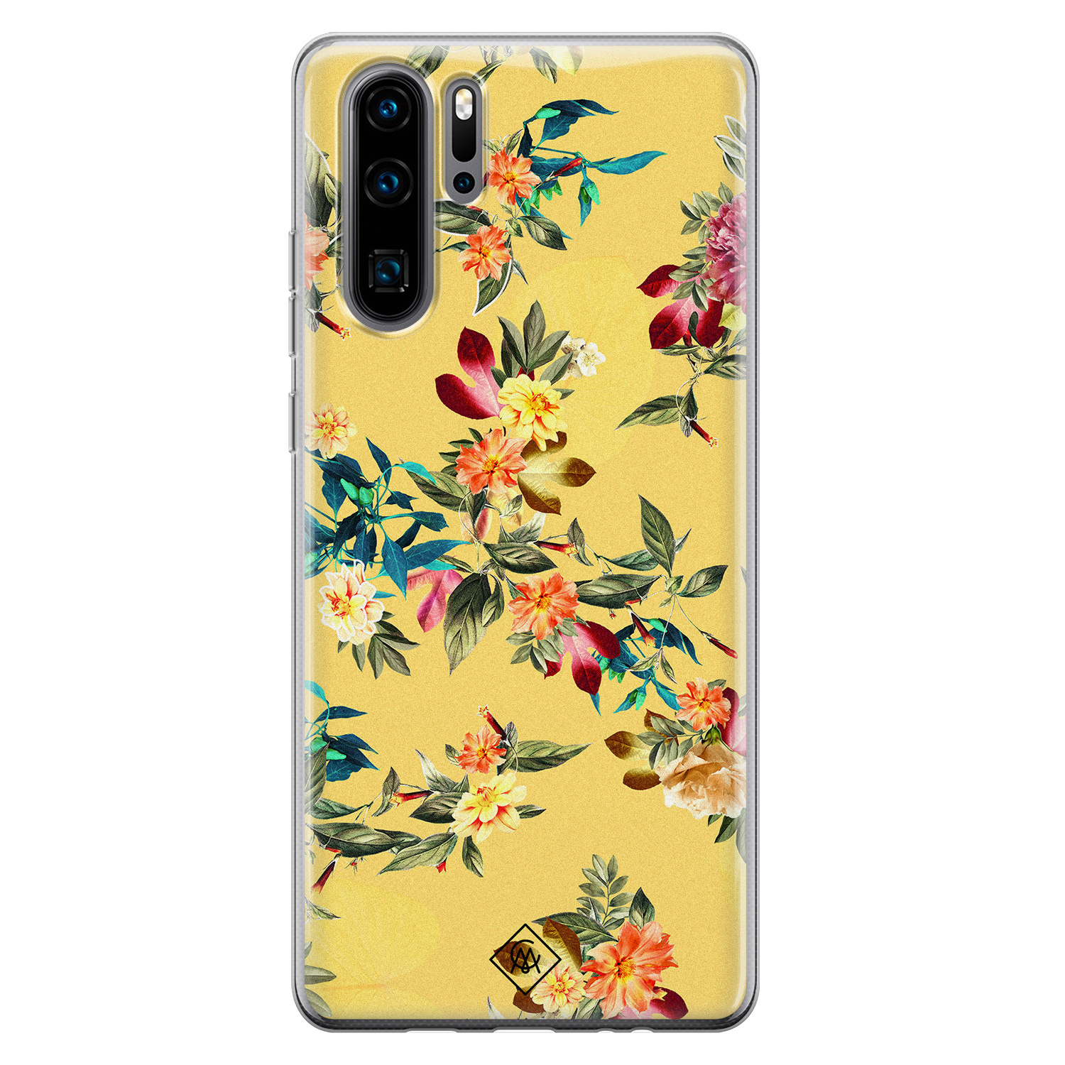 Huawei P30 Pro siliconen hoesje - Floral days