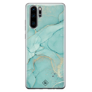 Casimoda Huawei P30 Pro siliconen hoesje - Touch of mint