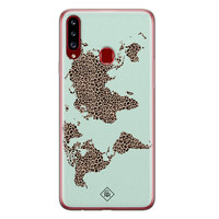 Casimoda Samsung Galaxy A20s siliconen hoesje - Wild world