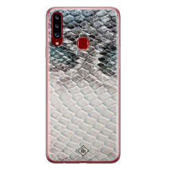 Casimoda Samsung Galaxy A20s siliconen hoesje - Oh my snake