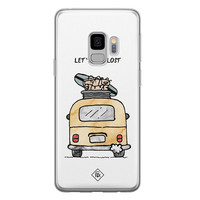 Casimoda Samsung Galaxy S9 siliconen hoesje - Let's get lost