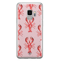 Casimoda Samsung Galaxy S9 siliconen telefoonhoesje - Lobster all the way