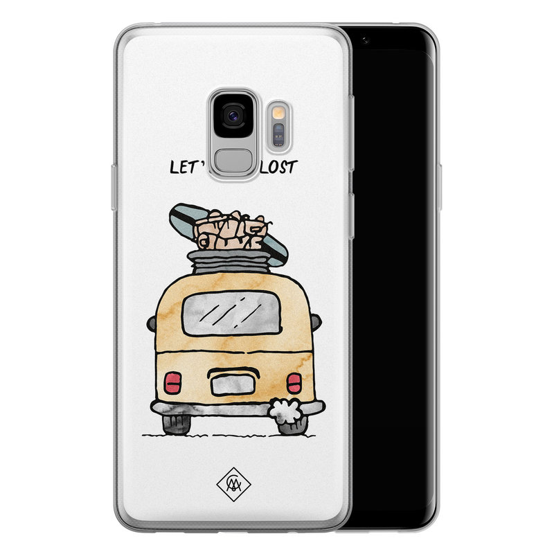 Casimoda Samsung Galaxy S9 siliconen hoesje - Let's get lost