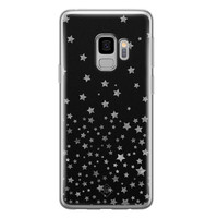 Casimoda Samsung Galaxy S9 siliconen hoesje - Falling stars