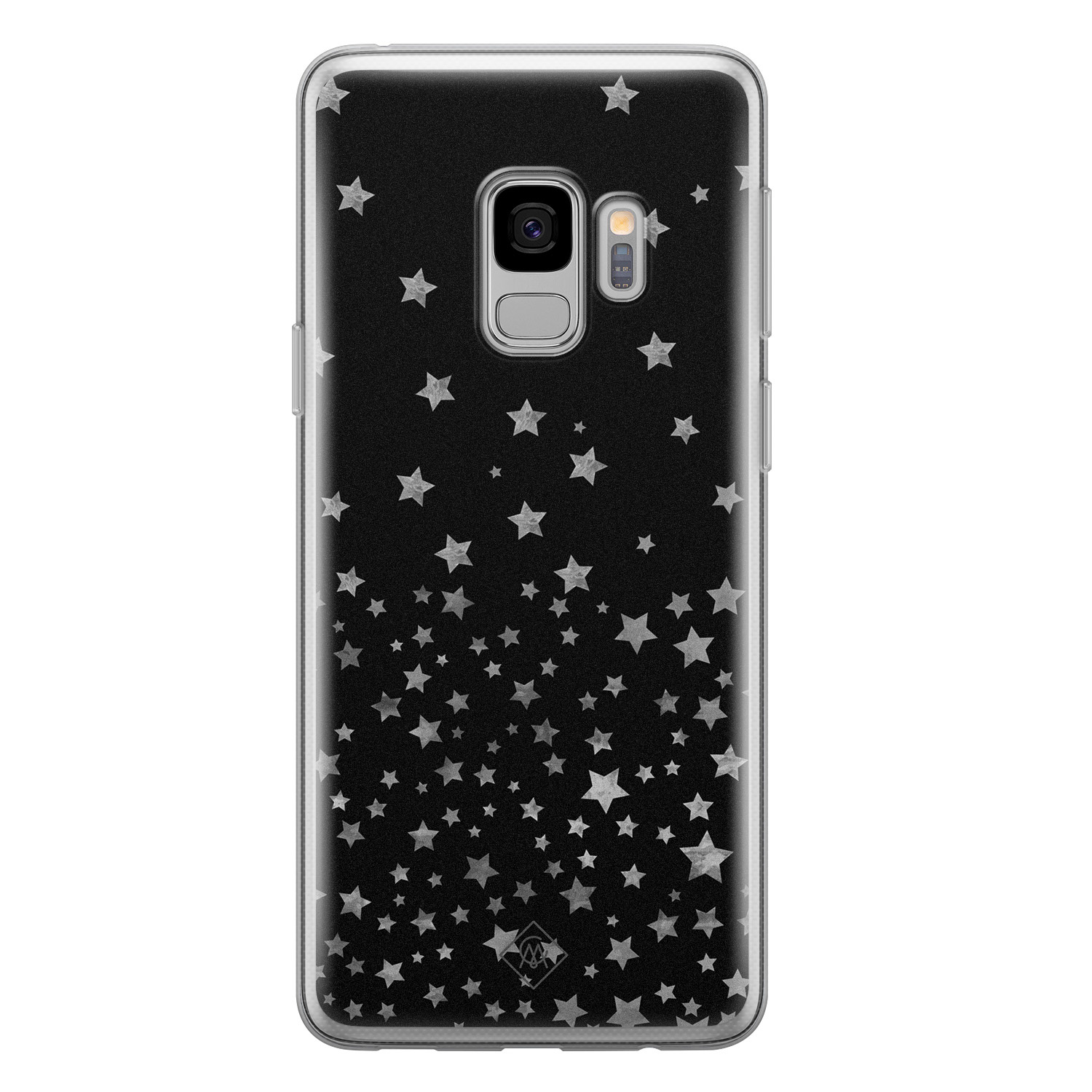 Samsung Galaxy S9 siliconen hoesje - Falling stars