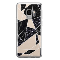Casimoda Samsung Galaxy S9 siliconen telefoonhoesje - Abstract painted