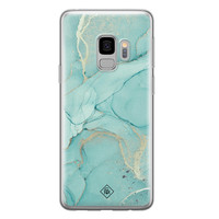 Casimoda Samsung Galaxy S9 siliconen hoesje - Touch of mint