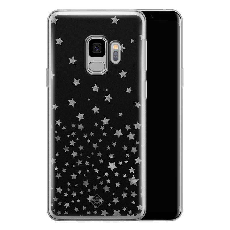 Casimoda Samsung Galaxy S9 siliconen hoesje - Falling stars