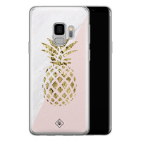 Casimoda Samsung Galaxy S9 siliconen hoesje - Ananas