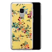 Casimoda Samsung Galaxy S9 siliconen hoesje - Floral days