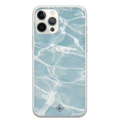 Casimoda iPhone 12 Pro Max siliconen hoesje - Oceaan