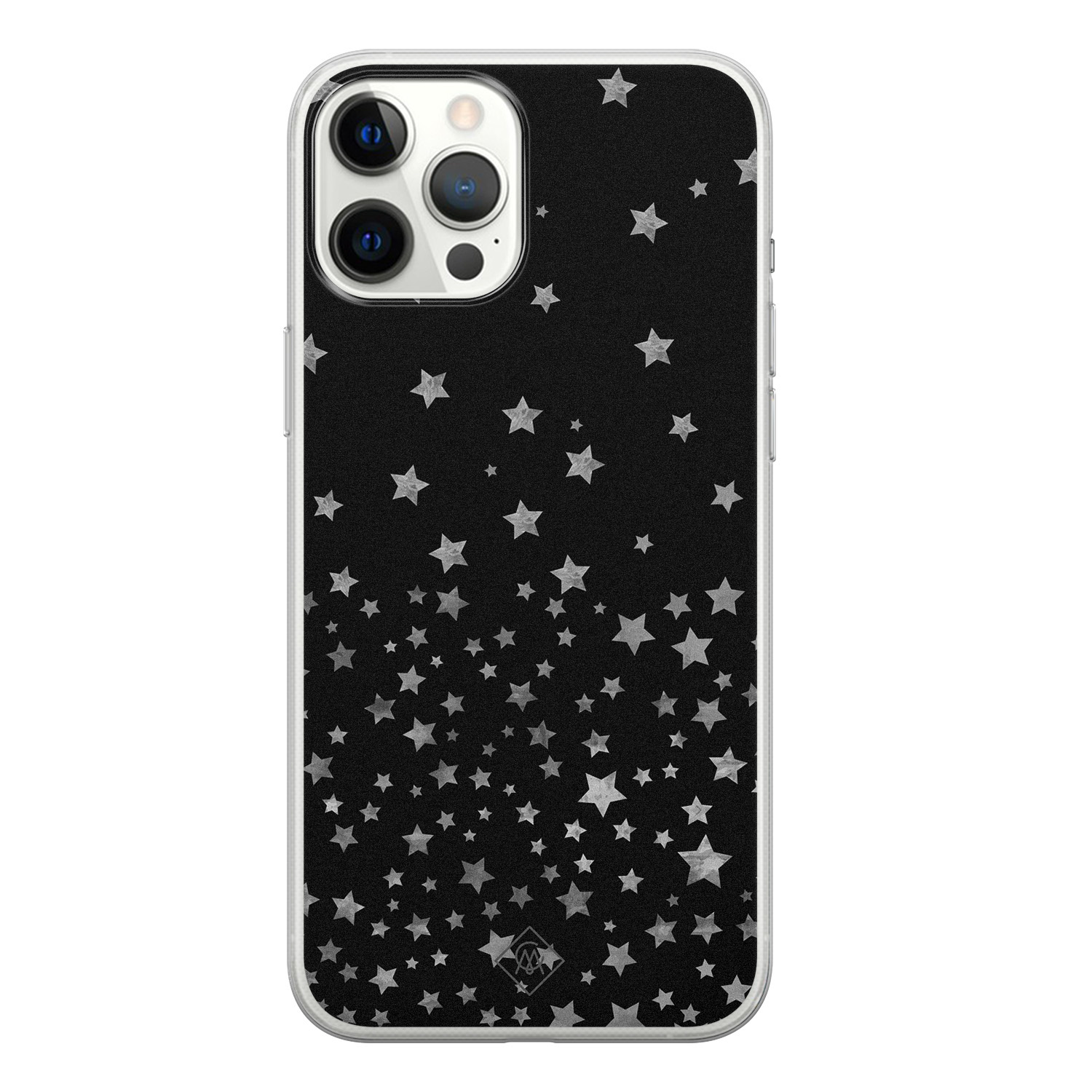 iPhone 12 Pro Max siliconen hoesje Falling stars