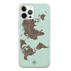 Casimoda iPhone 12 Pro Max siliconen hoesje - Wild world