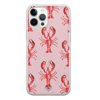 Casimoda iPhone 12 Pro Max siliconen telefoonhoesje - Lobster all the way