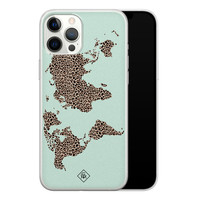 Casimoda iPhone 12 Pro Max siliconen hoesje - Wild world