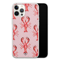 Casimoda iPhone 12 Pro Max siliconen telefoonhoesje - Lobster all the way